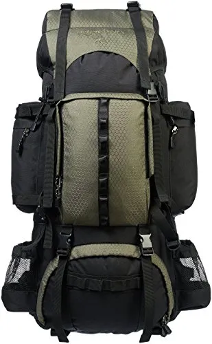 Amazon Basics 75L Wanderrucksack mit Innengestell und Regenschutz