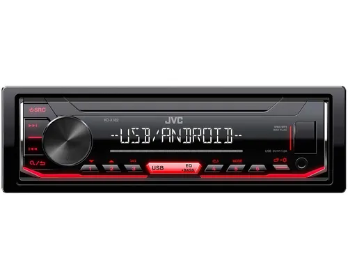 KD-X162 Autoradio - FLAC kompatibles Autoradio mit 15 Klangspeichern, Digital Track Expander für verbesserten Sound und bereit für Original-Lenkrad-Fernbedienung.