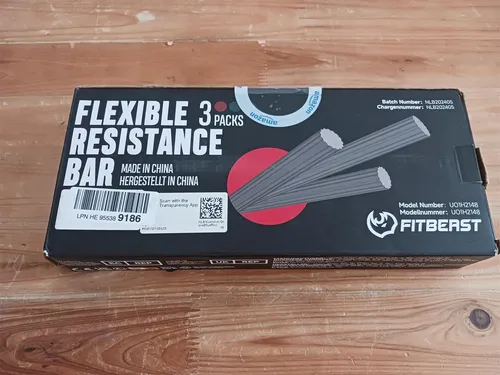 FitBeast Flex-Therapiestange, Tennisellenbogen-Therapiestange, Ideal zur Linderung von Tendinitis-Schmerzen und Verbesserung der Griffstärke, Fitness-Widerstandsstange für Golferellenbogen