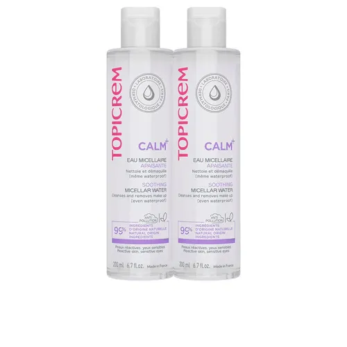 TOPICREM CALM+ Soothing Micellar Water Pack 2 x 200ML