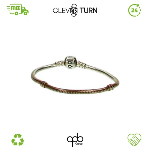 Produktbild PANDORA Moments Schlangen-Gliederarmband mit Zylinderverschluss