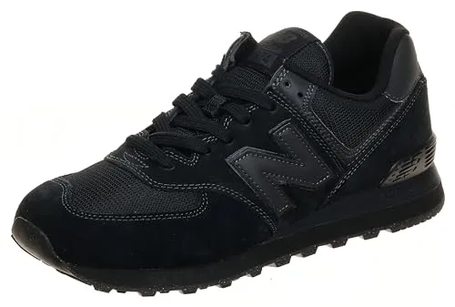 New Balance Ml574Eve Black 47.5 - Klassiker für jeden Anlass - Sneaker mit langlebigem Obermaterial aus Wildleder und recyceltem Polyester, bietet hervorragenden Komfort dank ENCAP-Zwischensohle und dämpfender EVA-Mittelsohle.