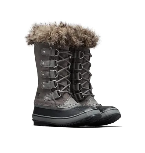 Sorel JOAN OF ARCTIC WATERPROOF Schneestiefel für Damen, Grau (Quarry x Black), 37.5 EU