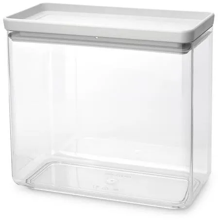 Brabantia Tasty+ Stapelbarer Behälter 3,5 l Light Grey