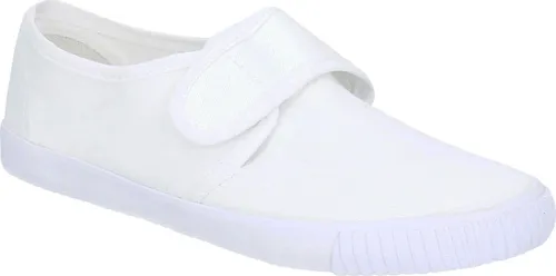 Mirak CSG/99248 Kinder Gymnastikschuhe / Turnschuhe mit Klettverschluss FS1201 (31 EU) (Weiß)