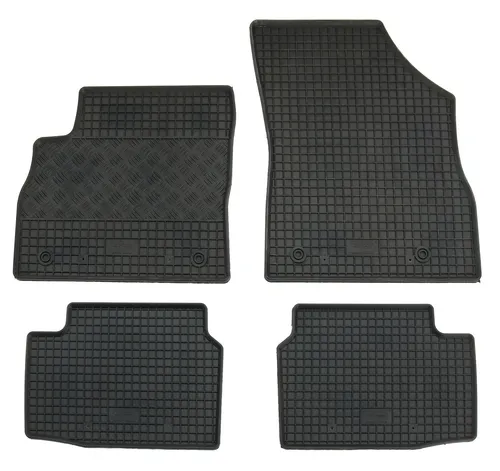 Gummifußmatten für Opel Astra K ab 2015- alle Passform Fußmatten Gummimatten