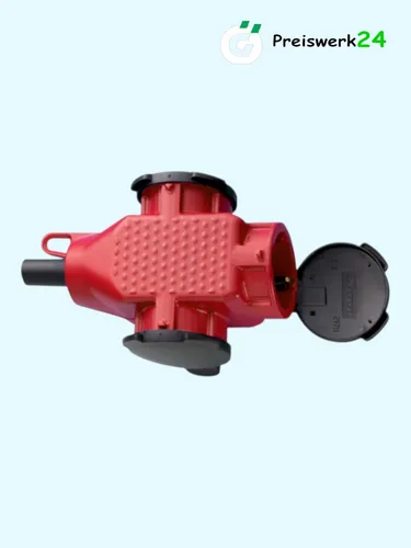 fach Schutzkontakt Kupplung mit Klappdeckel Steckdosenverteiler Kopp 183312000 3