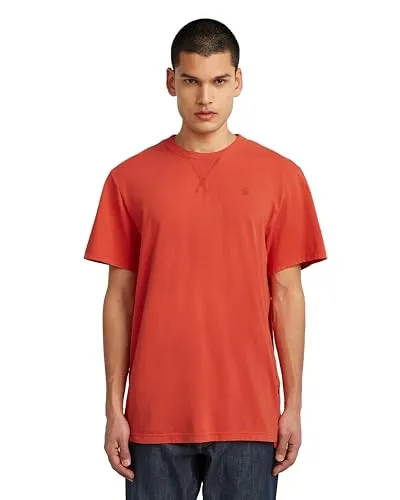 G-STAR T-Shirt Nifous Rundhals - Stylish in Rot XL - Herren-Shirts mit atmungsaktivem und pflegeleichtem Jersey-Material, ideal für lässige Outfits und den Alltag.