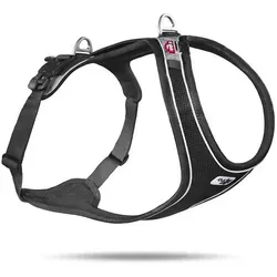 Curli Magnetic Belka Comfort Geschirr Schwarz XS - Weiteres Autozubehör – Höchster Komfort und Sicherheit für deinen Hund mit innovativen magnetischen Schnallen und 3D Comfort Fit für optimale Passform.