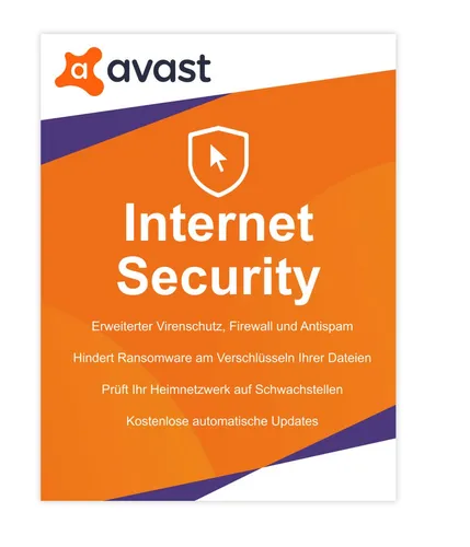 Avast Internet Security 2026 10 Geräte 1 Jahr ISE-12-001-1