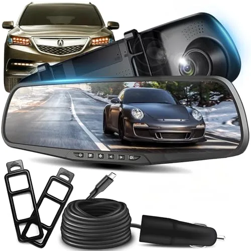 Retoo Dashcam Auto Vorne, 170° Weitwinkel, 4,3