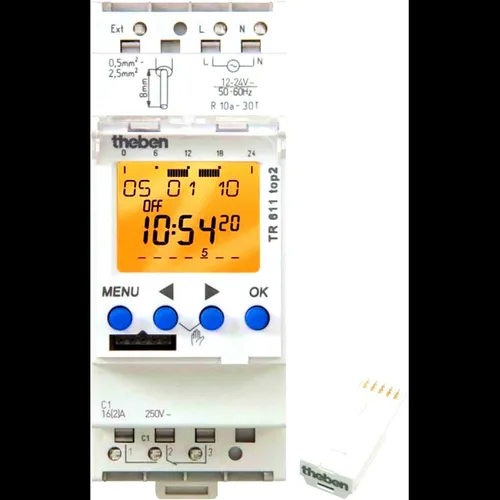 Theben TR 611 top2 24V Digitale Zeitschaltuhr