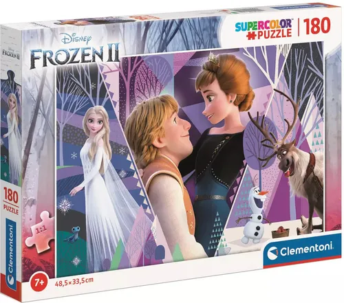 Puzzle 180 elementy. Supercolor. Kraina Lodu 2 Clementoni 8005125293094