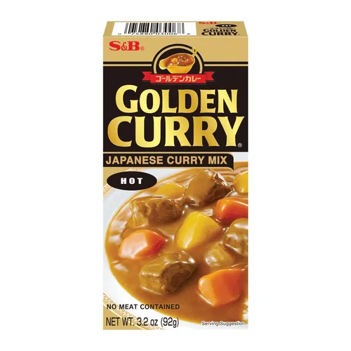 92g scharfes Curry S & B japanisches Curry Golden Curry 5 Würfel á 18,4g