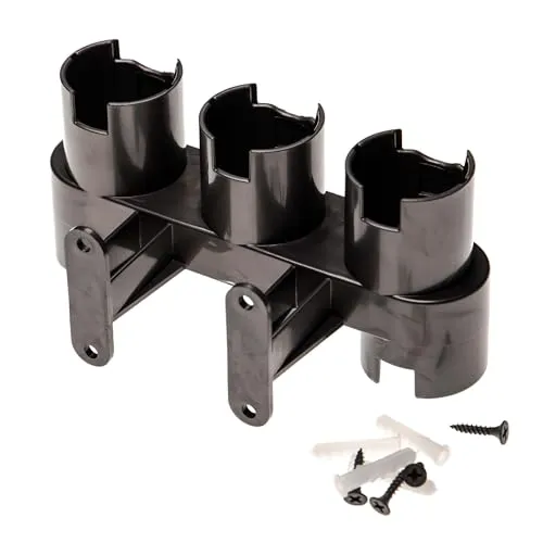 vhbw Zubehörhalter für Staubsauger-Zubehörteile - Wandhalterung Grau