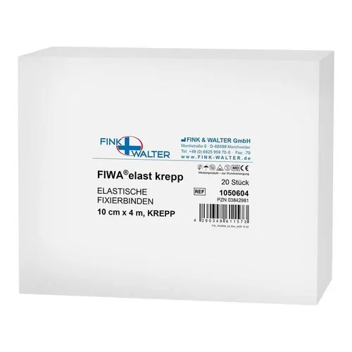 FIXIERBINDE elastisch weitmaschig 10 cmx4 m 20 St