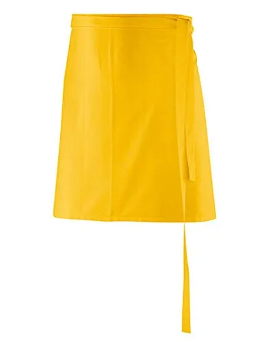 Vorbinder, Schürze 45x80 cm in Gelb LxB aus 65% Baumwolle - 35% Polyester