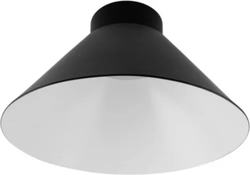 Osram Lampenschirm Vintage 1906 Pendulum Cone schwarz/weiß