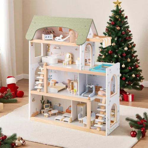 GOPLUS modernes Puppenhaus