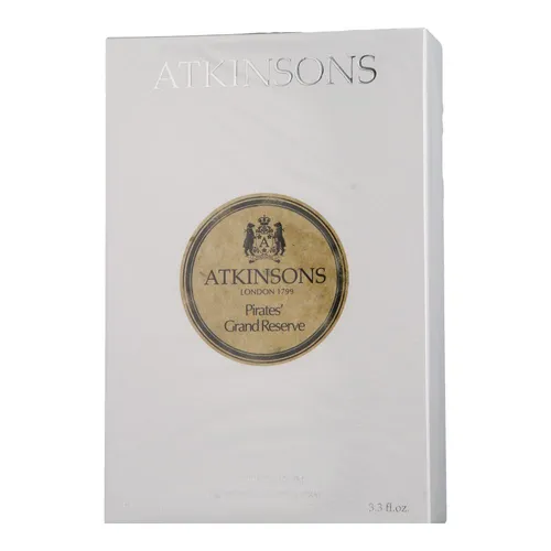 Atkinsons Pirates' Grand Reserve Eau de Parfum unisex 100 ml - Herrendüfte mit einzigartigem orientalisch-würzigen Duft, ideal für besondere Anlässe. Der exklusive Flakon und die langanhaltende Wirkung machen ihn zum perfekten Begleiter für glamouröse Abende.