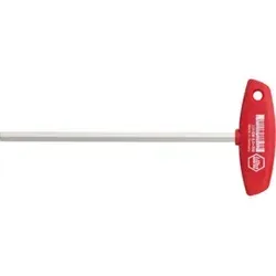 Wiha Stiftschlüssel mit Quergriff Sechskant glanzvernickelt 3 x 150 mm