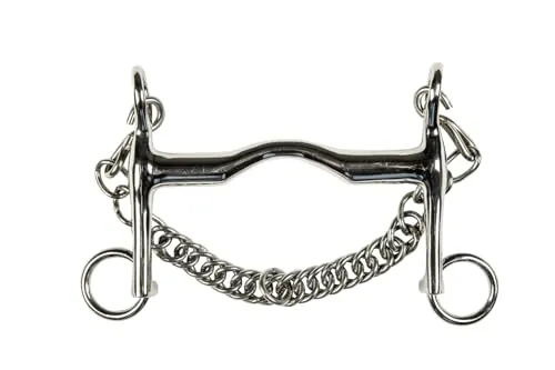 HKM Reitkandare-9884 silber 15,5 cm