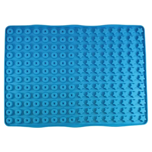 Nobby Silikon Backform Donut & Star für Hunde 192 Formen 39x28 cm spülb.