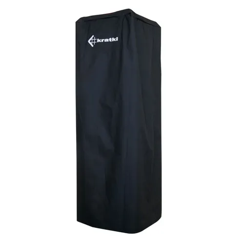 Kratki Patio Gaskamin mit Schutzhülle - Wetterfester Heizstrahler für den Außenbereich, mit Piezozündung und regulierbarer Leistung von 4-8,2 kW. Ideal für gemütliche Abende im Garten.