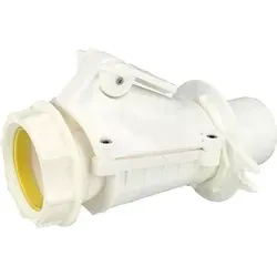 Rückstauverschluss Rückstauklappe Dn50 Mit Handverriegelung, Ks-weiss - Tecuro