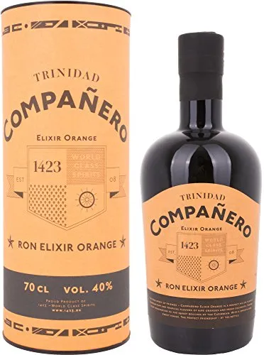 Compañero TRINIDAD Ron Elixir Orange 40% Vol. 7l in Geschenkbox