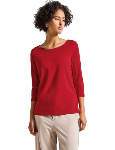 Damen Shirt mit U-Boot-Ausschnitt