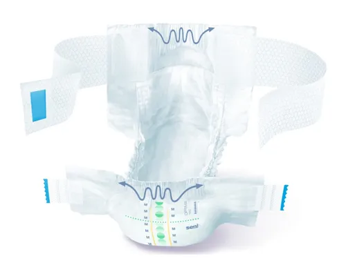 Seni Optima Trio XL Sparpaket (6 x 10 Stück) - Inkontinenz Schutzhosen & Unterwäsche - Atmungsaktive Vorlage mit Hüftbund für maximalen Komfort und Sicherheit, ideal bei schwerer Inkontinenz dank doppeltem Saugkern und Nässeindikator.