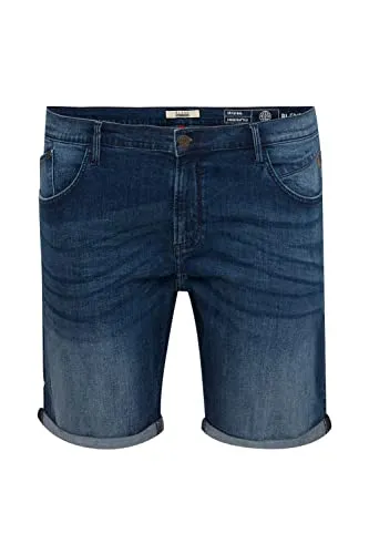 Blend BDGrilitsch BT Herren Big & Tall Jeans Hose - Herren-Jeanshose in Übergröße 5XL, mit Stretch-Anteil für optimalen Tragekomfort und dezenten Destroyed-Effekten – der perfekte Allrounder für jeden Anlass!