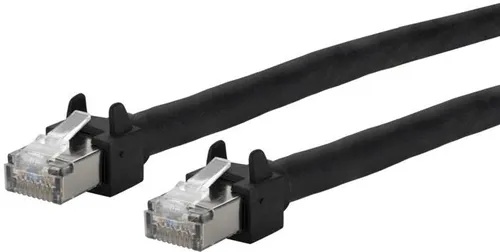 Metz Connect 13084F1000-E Patchkabel 6kV Flex500 Outdoor 1,0 m schwarz