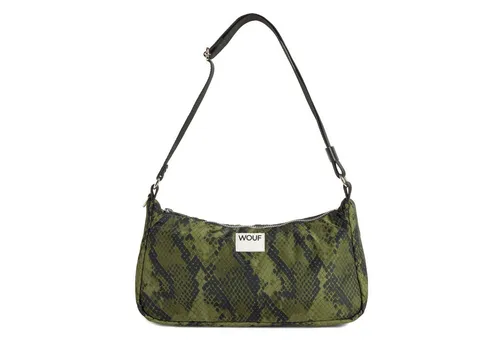Wouf Studio Schultertasche 34 cm Oliv - Stilvoll und Praktisch - Die Wouf Studio Schultertasche in Oliv bietet 34 cm Stauraum und vereint modernes Design mit Funktionalität. Ideal für den täglichen Einsatz und das perfekte Accessoire für jeden Anlass.