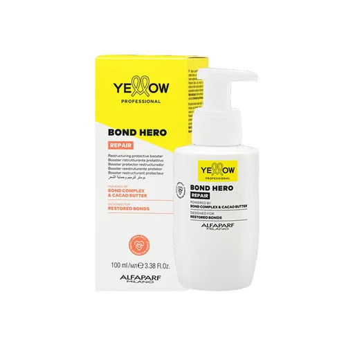 Yellow Professional Bond Hero Repair 100 ml in orange von Alfaparf Milano