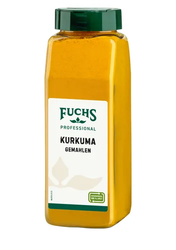 Fuchs Prof Kurkuma gemahlen Einzelgewürze 0.550kg 4027900601935