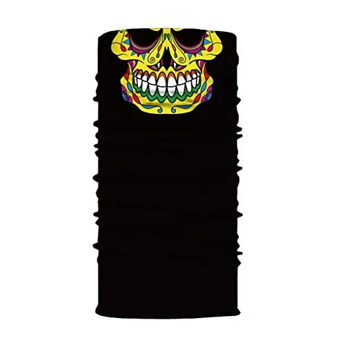 TALK-POINT TP Multi-Funktionstuch, atmungsaktives Halstuch, Schlauch-Schal als UV- und Sonnen-Schutz, Bandana Tuch, Stirnband oder Mundschutz, verschiedene Muster, für Outdoor und Sport
