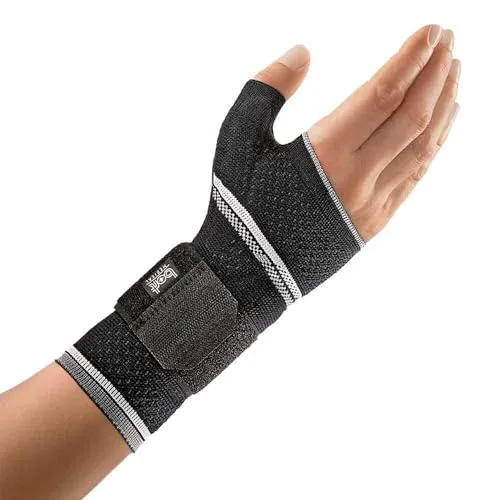 Bort ManuBasic® Handgelenkbandage Schwarz L plus links von BORT