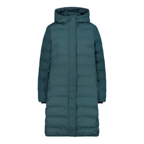 CMP Woman Coat FIX Hood trek green (F520) 44 in grün von CMP