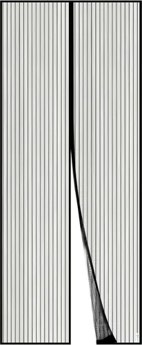 Fliegengitter Tür Magnet Insektenschutz 90x210cm - Fliegengitter für Türen, effektiver Insektenschutz mit Magnetverschluss für mühelosen Durchgang und optimale Luftzirkulation.