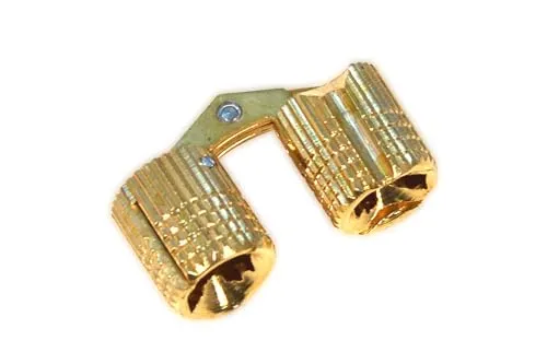 IHC 4 Stück Unsichtbares Messingscharnier Ø10 mm Scharniere Messing Durchmesser 10mm