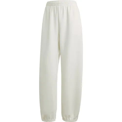 adidas Damen All Szn Soft Lux Loose Hose (Größe XS, weiss) in weiß von adidas