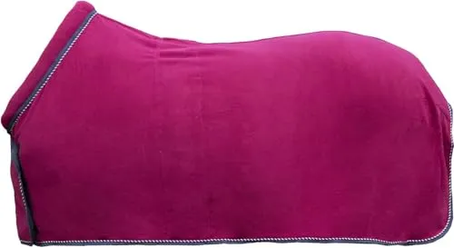 HKM Extra Style Abschwitzdecke mit Kragen, Bordeaux, 125