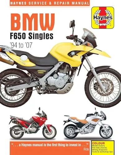 BMW F650 Singles Haynes Reparaturanleitung 94-07