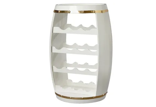 Riess-Ambiente Weinregal BODEGA WHITE 65cm in weiß von Riess-Ambiente