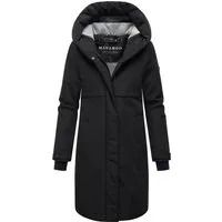 Navahoo Domingaa Damen Wintermantel - stilvoll, warm und praktisch - Der Domingaa Wintermantel von Navahoo kombiniert urbanen Chic mit funktionalen Aspekten. Die hochwertige Wattierung und das kuschelige Fleecefutter bieten angenehmen Tragekomfort. Der lange Schnitt schützt vor Kälte und Wind. Verdeckte Magnetverschlüsse und praktische Taschen runden das Design ab. In 9 Farben und Größen XS–3XL erhältlich.