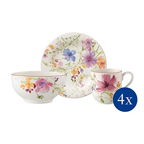 Produktbild Villeroy & Boch Mariefleur Basic Frühstücks-Set 12-teilig für 4 Personen