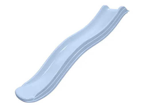 Rutsche 175 cm pastellblau für Spielturm