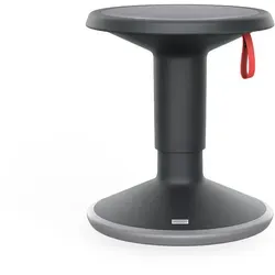 Interstuhl UPis1-Junior Hocker, Kunststoff, Türkis, 35 cm - Bürohocker mit höhenverstellbarem Rundsitz, ideal für dynamisches Sitzen und Arbeiten, belastbar bis 120 kg, perfekte Ergonomie für Kinder und Jugendliche.